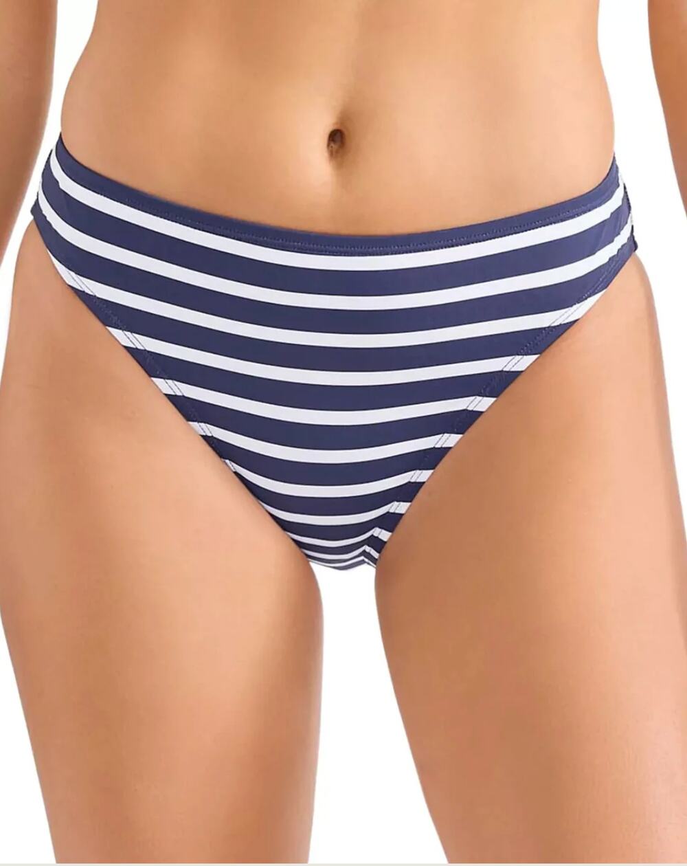 TOMMY BAHAMA Women's Coastline Stripe Hipster Bikini Bottom Small Blue White NWT